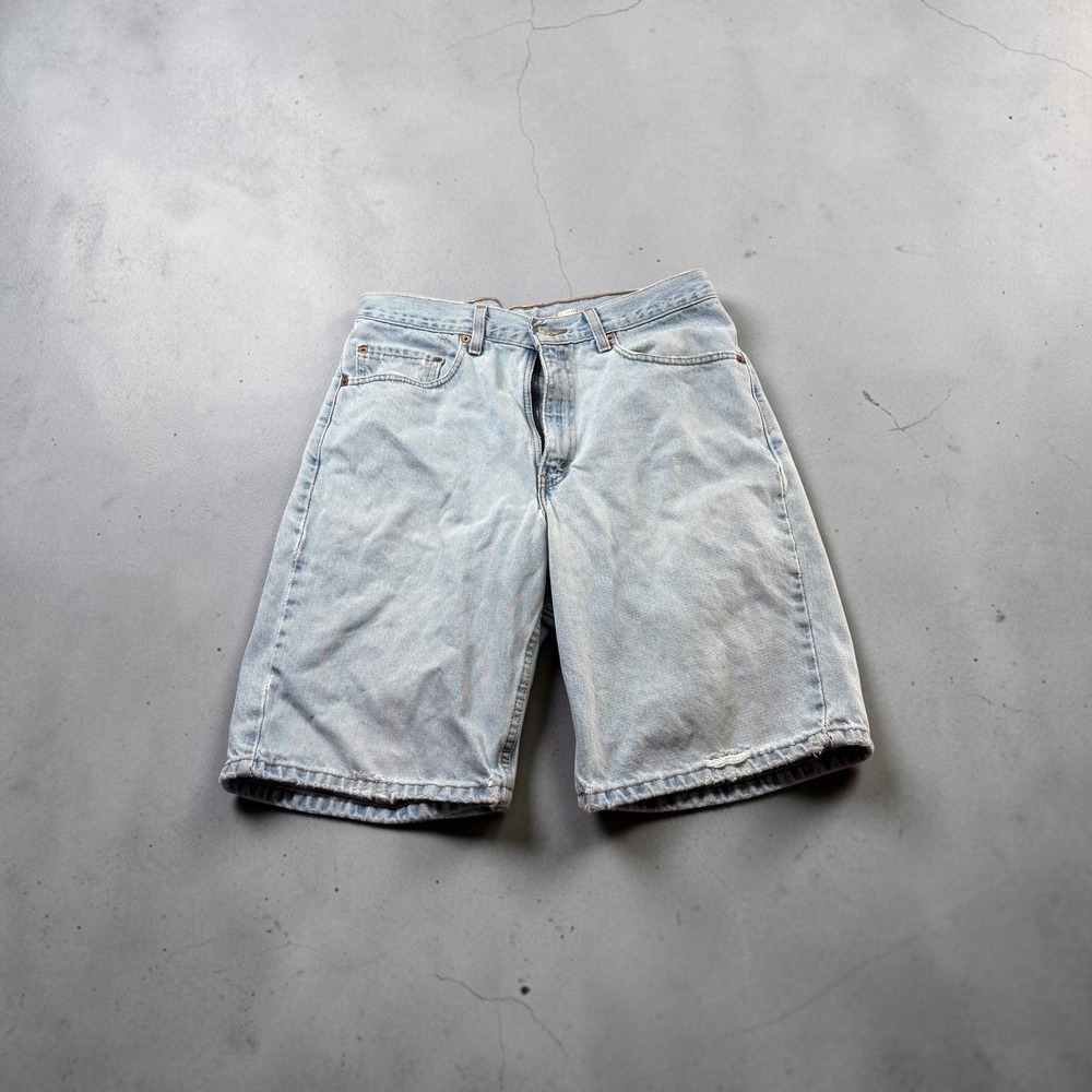 Levi's Light Wash Denim Jean Shorts